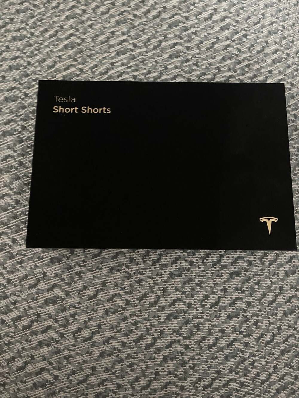 Tesla Limited Edition S3XY Red Short Shorts with Box